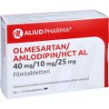 OLMESARTAN/Amlodipin/HCT AL 40 mg/10 mg/25 mg FTA