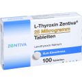 L-THYROXIN Zentiva 25 Mikrogramm Tabletten