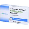 L-THYROXIN Zentiva 50 Mikrogramm Tabletten