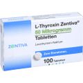 L-THYROXIN Zentiva 50 Mikrogramm Tabletten