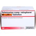 TELMISARTAN comp.ratiopharm 80 mg/25 mg Tabletten