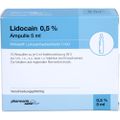 LIDOCAIN pharmarissano 0,5% Inj.-Lsg.Ampullen 5 ml