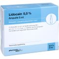 LIDOCAIN pharmarissano 0,5% Inj.-Lsg.Ampullen 5 ml