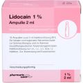 LIDOCAIN pharmarissano 1% Inj.-Lsg.Ampullen 2 ml