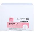 LIDOCAIN pharmarissano 1% Inj.-Lsg.Ampullen 2 ml