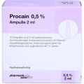 PROCAIN pharmarissano 0,5% Inj.-Lsg.Ampullen 2 ml