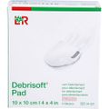 DEBRISOFT Pad 10x10 cm steril