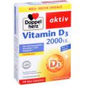 DOPPELHERZ Vitamin D3 2000 I.E. Tabletten