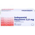 INDAPAMID Heumann 2,5 mg Filmtabletten Heunet