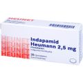 INDAPAMID Heumann 2,5 mg Filmtabletten Heunet