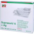 SUPRASORB A+Ag Antimik.Cal.Alginat Kompr.10x10 cm