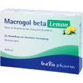 MACROGOL beta Lemon Plv.z.Her.e.Lsg.z.Einnehmen