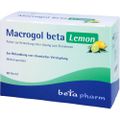 MACROGOL beta Lemon Plv.z.Her.e.Lsg.z.Einnehmen