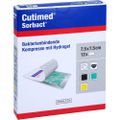 CUTIMED Sorbact Gel Kompressen 7,5x7,5 cm