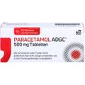 PARACETAMOL ADGC 500 mg Tabletten