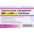 COTRIM forte-ratiopharm 800 mg/160 mg Tabletten