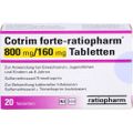 COTRIM forte-ratiopharm 800 mg/160 mg Tabletten