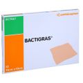 BACTIGRAS antiseptische Paraffingaze 10x10 cm