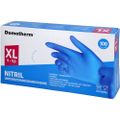 DOMOTHERM Unt.Handschuhe Nitril unsteril pf XL bl.