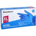 DOMOTHERM Unt.Handschuhe Nitril unsteril pf XL bl.