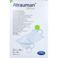 ATRAUMAN Silicone steril 7,5x10 cm Kompressen