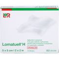 LOMATUELL H Salbentüll 5x5 cm steril