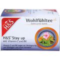 H&amp;S Stay up mit Vitamin C und B6 Filterbeutel