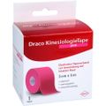 DRACO KINESIOLOGIETAPE 5 cmx5 m pink