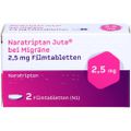 NARATRIPTAN Juta bei Migräne 2,5 mg Filmtabletten