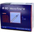 BD MICRO-FINE+ Insulinspr.1 ml U100 0,33x12,7 mm