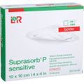 SUPRASORB P sensitive PU-Schaumv.border 10x10cm