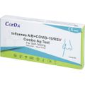 CORDX Influenza A/B+COVID-19/RSV Combo Ag Laie Nas