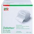 ZELLETTEN Tupfer 4x5 cm unsteril Rolle