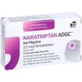 NARATRIPTAN ADGC bei Migräne 2,5 mg Filmtabletten