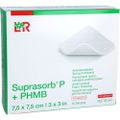 SUPRASORB P+PHMB Schaumverband 7,5x7,5 cm