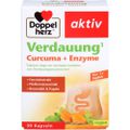 DOPPELHERZ Verdauung Curcuma+Enzyme Kapseln