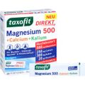 TAXOFIT Magnesium 500+Calcium+Kalium Direkt Gran.