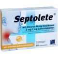 SEPTOLETE m.Zitronen-Honig-Geschm.3mg/1mg Lut.-T.