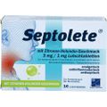 SEPTOLETE m.Zitronen-Holund.Geschm.3mg/1mg Lut.-T.