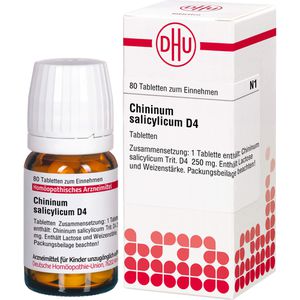 CHININUM SALICYLICUM D 4 Tabletten