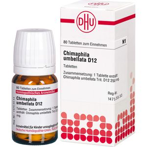 CHIMAPHILA UMBELLATA D 12 Tabletten