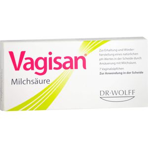 VAGISAN Milchsäure Vaginalzäpfchen