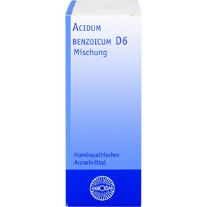 ACIDUM BENZOICUM D 6 Hanosan Dilution