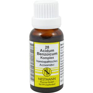 ACIDUM BENZOICUM KOMPLEX Nr.28 Dilution