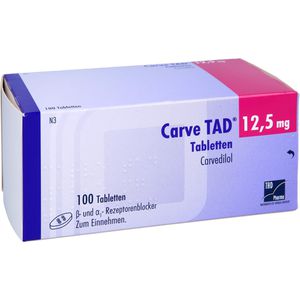 CARVE TAD 12,5 mg Tabletten