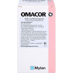 Omacor Weichkapseln 100 St