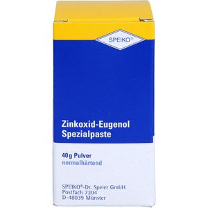 ZINKOXID-Eugenol Spezialpaste normalhärtend