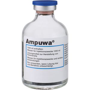 AMPUWA Glasflasche Injektions-/Infusionslösung