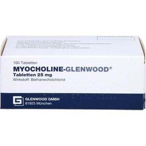 MYOCHOLINE GLENWOOD 25 mg Tablete