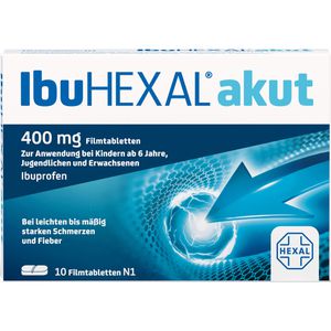 Ibuhexal akut 400 Filmtabletten 10 St 10 St